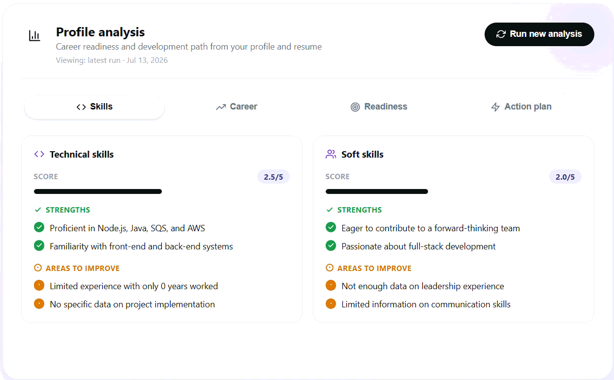AI Profile Analyzer